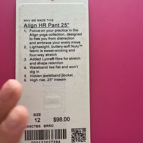 Lululemon align blue leggings - Picture 4 of 4